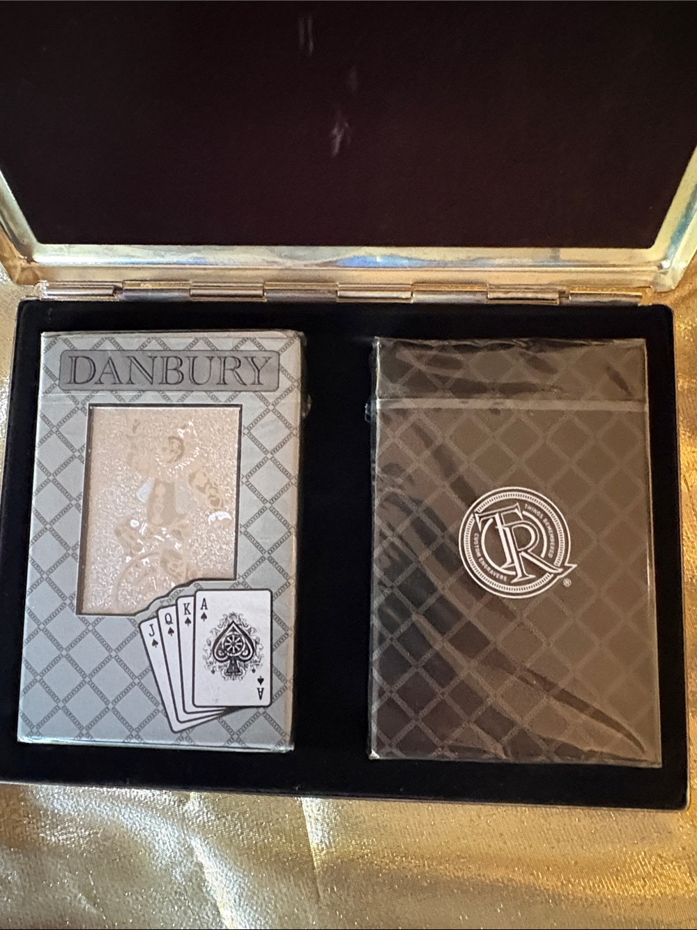 Danbury Silver Card Packs In Silver Case - Picture 3 of 4